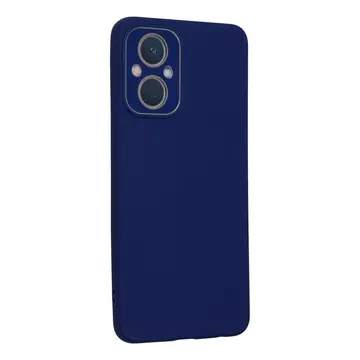Oppo Reno 7 Lite Kılıf Lansman Glass Kapak - Sky Blue