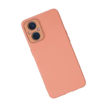 Oppo Reno 7 Lite Kılıf Lansman Glass Kapak - Pembe