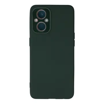 Oppo Reno 7 Lite Kılıf Lansman Glass Kapak - Koyu Yeşil