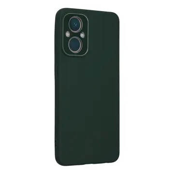 Oppo Reno 7 Lite Kılıf Lansman Glass Kapak - Koyu Yeşil