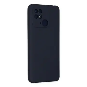 Xiaomi Redmi 10c Kılıf Nano İçi Kadife Silikon - Lacivert