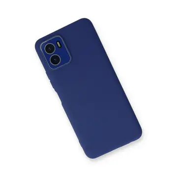 Vivo Y15s Kılıf Lansman Glass Kapak - Sky Blue