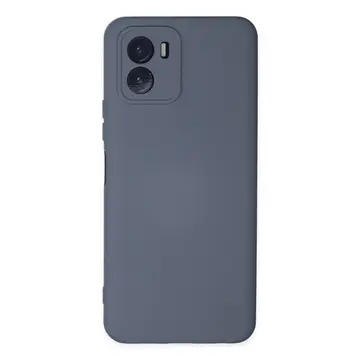 Vivo Y15s Kılıf Nano İçi Kadife Silikon - Gri