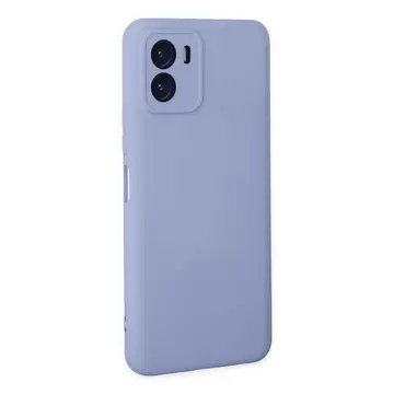 Vivo Y15s Kılıf Nano İçi Kadife Silikon - Lila