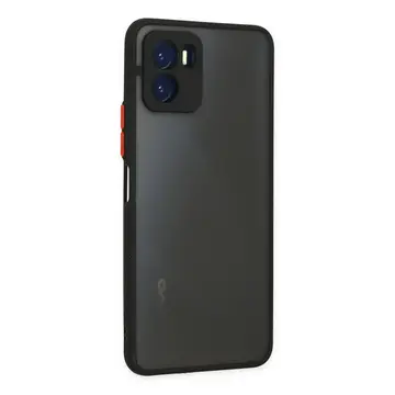 Vivo Y15s Kılıf Montreal Silikon Kapak - Siyah