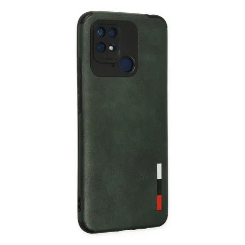 Xiaomi Redmi 10c Kılıf Loop Deri Silikon - Yeşil