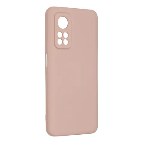Xiaomi Mi 10t Kılıf Nano İçi Kadife Silikon - Pudra