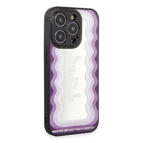 İphone 12 Pro Max Kılıf Mirror Desenli Kapak - Mirror - 5