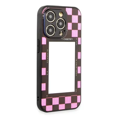 İphone 12 Pro Max Kılıf Mirror Desenli Kapak - Mirror - 8