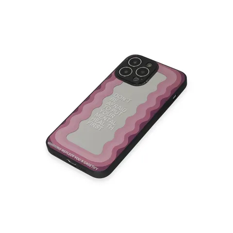 İphone 13 Pro Max Kılıf Mirror Desenli Kapak - Mirror - 11