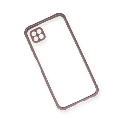 Huawei P40 Lite Kılıf Miami Şeffaf Silikon - Açık Mor