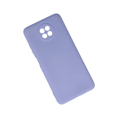 Xiaomi Redmi Note 9 5g Kılıf Nano İçi Kadife Silikon - Lila
