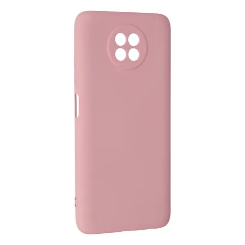 Xiaomi Redmi Note 9 5g Kılıf Nano İçi Kadife Silikon - Pembe