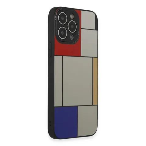 İphone 14 Pro Max Kılıf Mirror Desenli Kapak - Mirror - 9