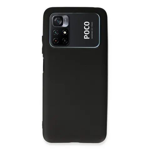 Xiaomi Poco M4 Pro 4g Kılıf First Silikon - Siyah