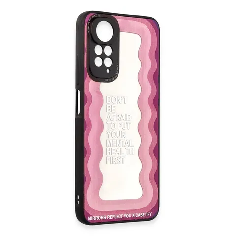 Xiaomi Redmi Note 11 Kılıf Mirror Desenli Kapak - Mirror - 11