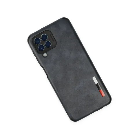 Samsung Galaxy M33 Kılıf Loop Deri Silikon - Lacivert
