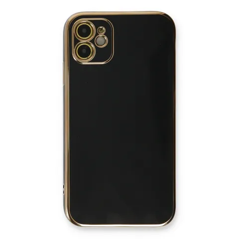 İphone 11 Kılıf Volet Silikon - Siyah