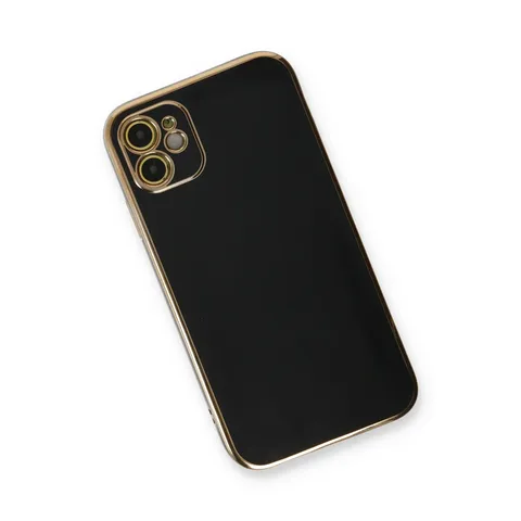 İphone 11 Kılıf Volet Silikon - Siyah