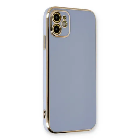 İphone 11 Kılıf Volet Silikon - Mavi