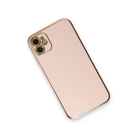 İphone 11 Kılıf Volet Silikon - Pembe