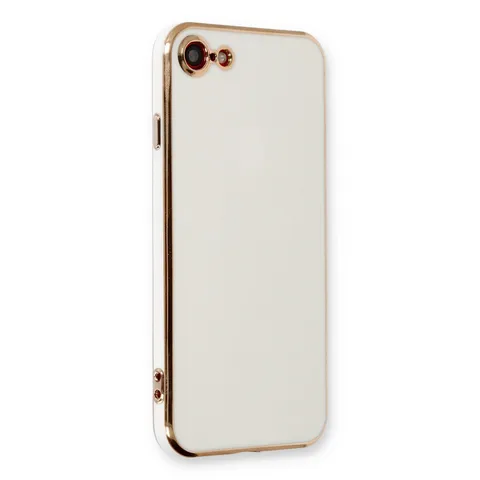 İphone 7 Kılıf Volet Silikon - Beyaz