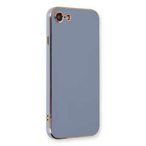 İphone 7 Kılıf Volet Silikon - Mavi