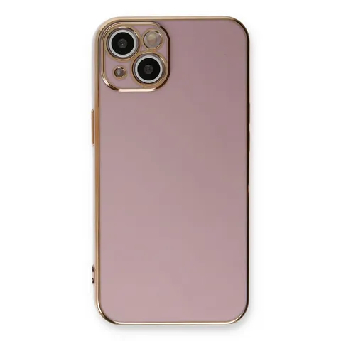 İphone 13 Kılıf Volet Silikon - Mor
