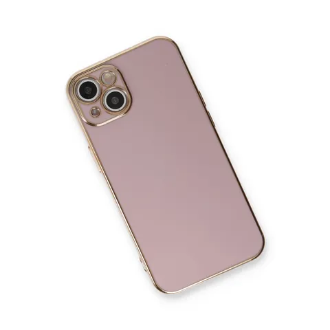 İphone 13 Kılıf Volet Silikon - Mor