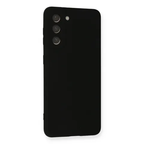Samsung Galaxy S21 Kılıf Nano İçi Kadife Silikon - Siyah