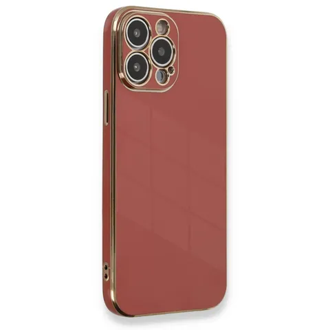 İphone 13 Pro Kılıf Volet Silikon - Kırmızı