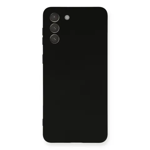 Samsung Galaxy S21 Plus Kılıf Nano İçi Kadife Silikon - Siyah