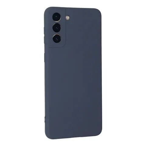 Samsung Galaxy S21 Plus Kılıf Nano İçi Kadife Silikon - Gri
