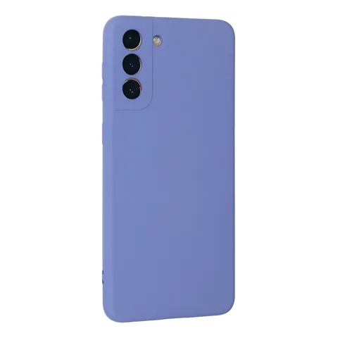 Samsung Galaxy S21 Plus Kılıf Nano İçi Kadife Silikon - Lila
