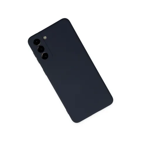 Samsung Galaxy S21 Plus Kılıf Nano İçi Kadife Silikon - Lacivert