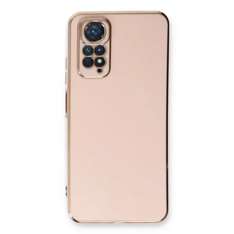 Xiaomi Redmi Note 11 Kılıf Volet Silikon - Pembe