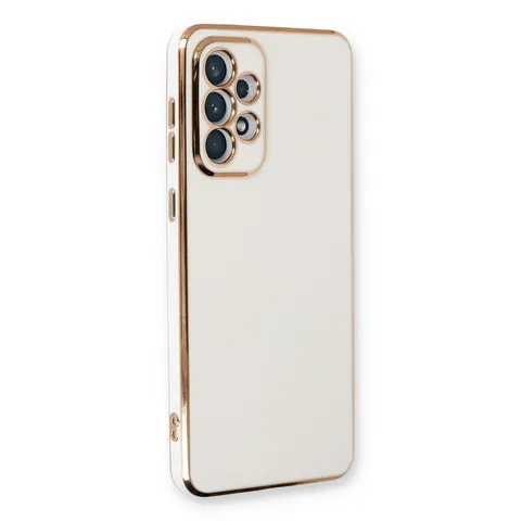 Samsung Galaxy A33 5g Kılıf Volet Silikon - Beyaz