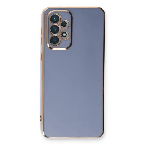 Samsung Galaxy A33 5g Kılıf Volet Silikon - Mavi