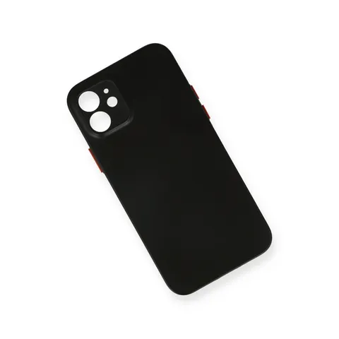İphone 12 Kılıf Pp Ultra İnce Kapak - Siyah