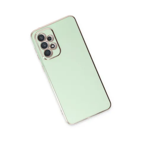 Samsung Galaxy A33 5g Kılıf Volet Silikon - Açık Yeşil