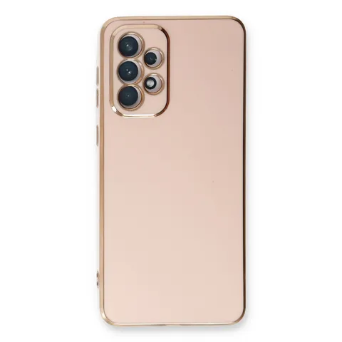 Samsung Galaxy A53 5g Kılıf Volet Silikon - Pembe