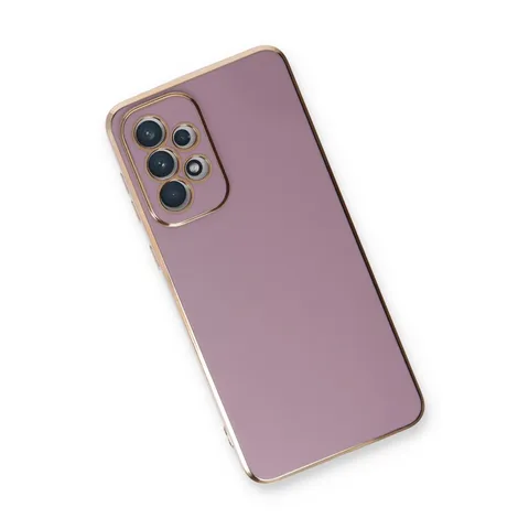 Samsung Galaxy A53 5g Kılıf Volet Silikon - Mor