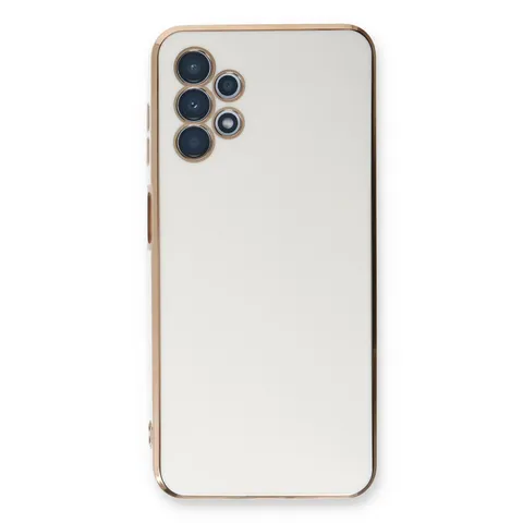 Samsung Galaxy A13 4g Kılıf Volet Silikon - Beyaz