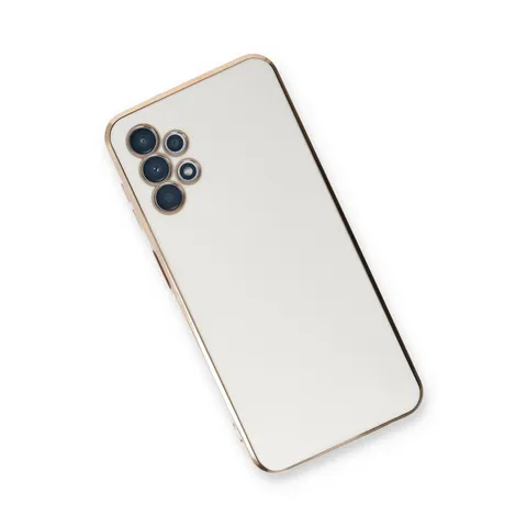 Samsung Galaxy A13 4g Kılıf Volet Silikon - Beyaz