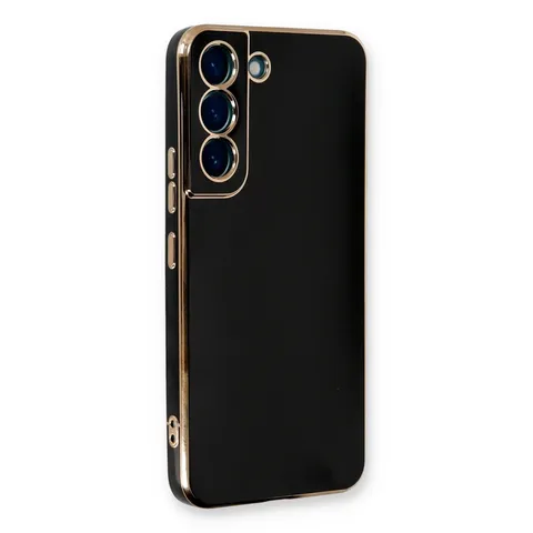 Samsung Galaxy S22 Plus Kılıf Volet Silikon - Siyah