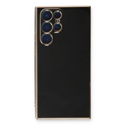 Samsung Galaxy S22 Ultra Kılıf Volet Silikon - Siyah