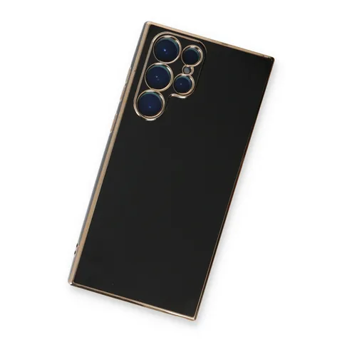Samsung Galaxy S22 Ultra Kılıf Volet Silikon - Siyah
