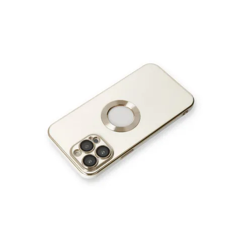 İphone 13 Pro Max Kılıf Store Silikon - Beyaz