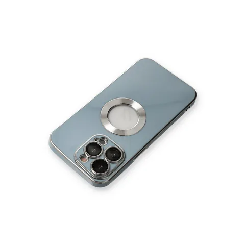 İphone 13 Pro Max Kılıf Store Silikon - Sierra Blue
