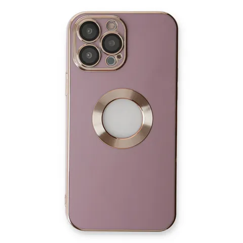 İphone 13 Pro Max Kılıf Store Silikon - Mor